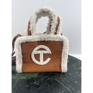 Telfar x UGG Small Shopping Bag Chestnut (Brown Suede W/Natural/Cream Shearling)